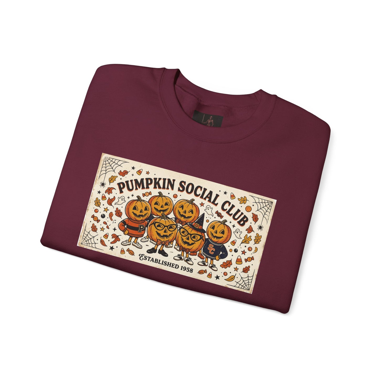 Friday Knights - Pumpkin Social Club Crewneck Sweatshirt