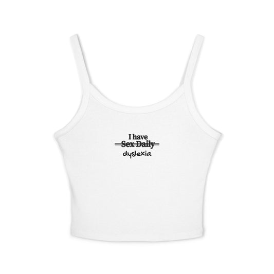 Friday Knights - I have dyslexia tank