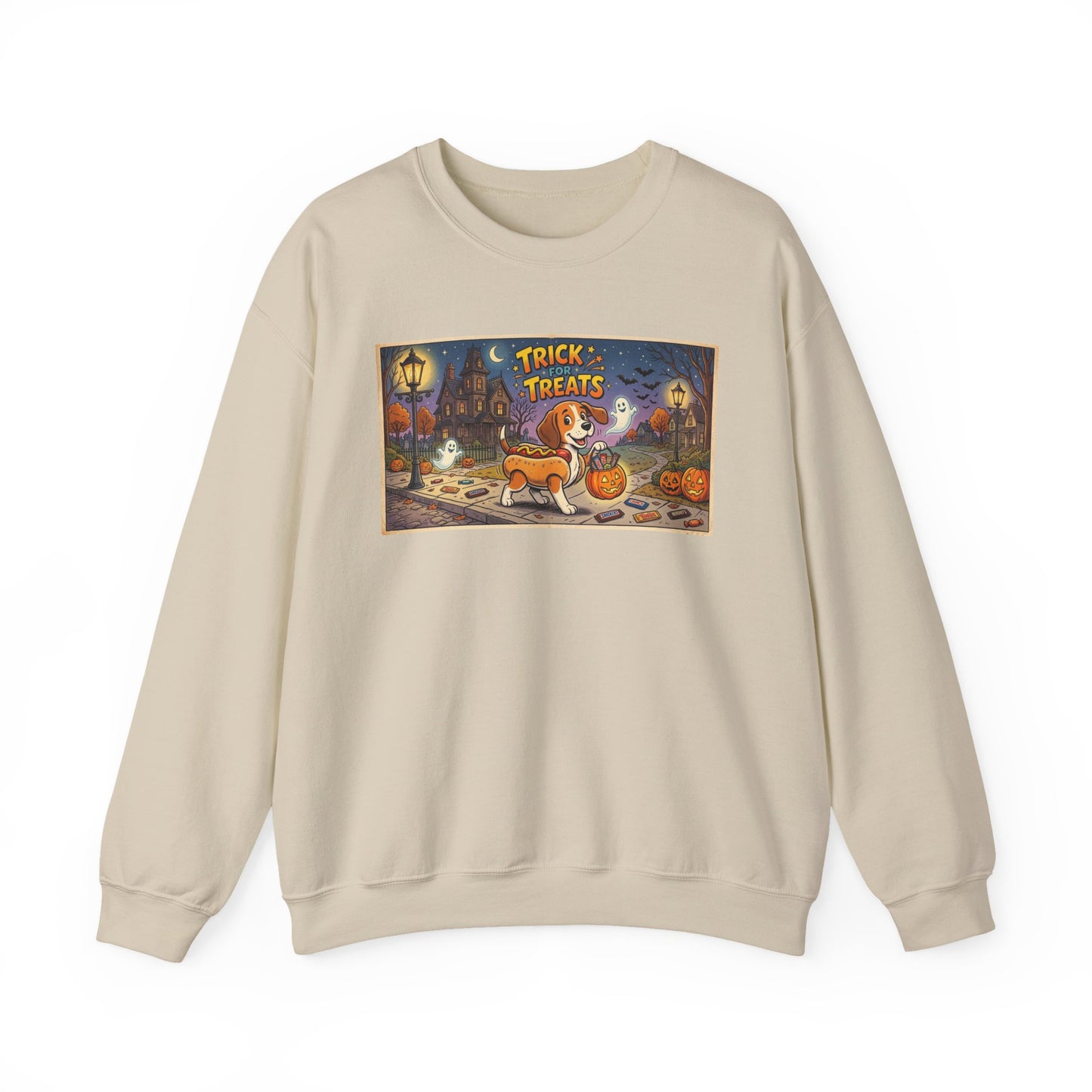 Friday Knights - Corgi 'Trick for Treats' Crewneck Sweatshirt