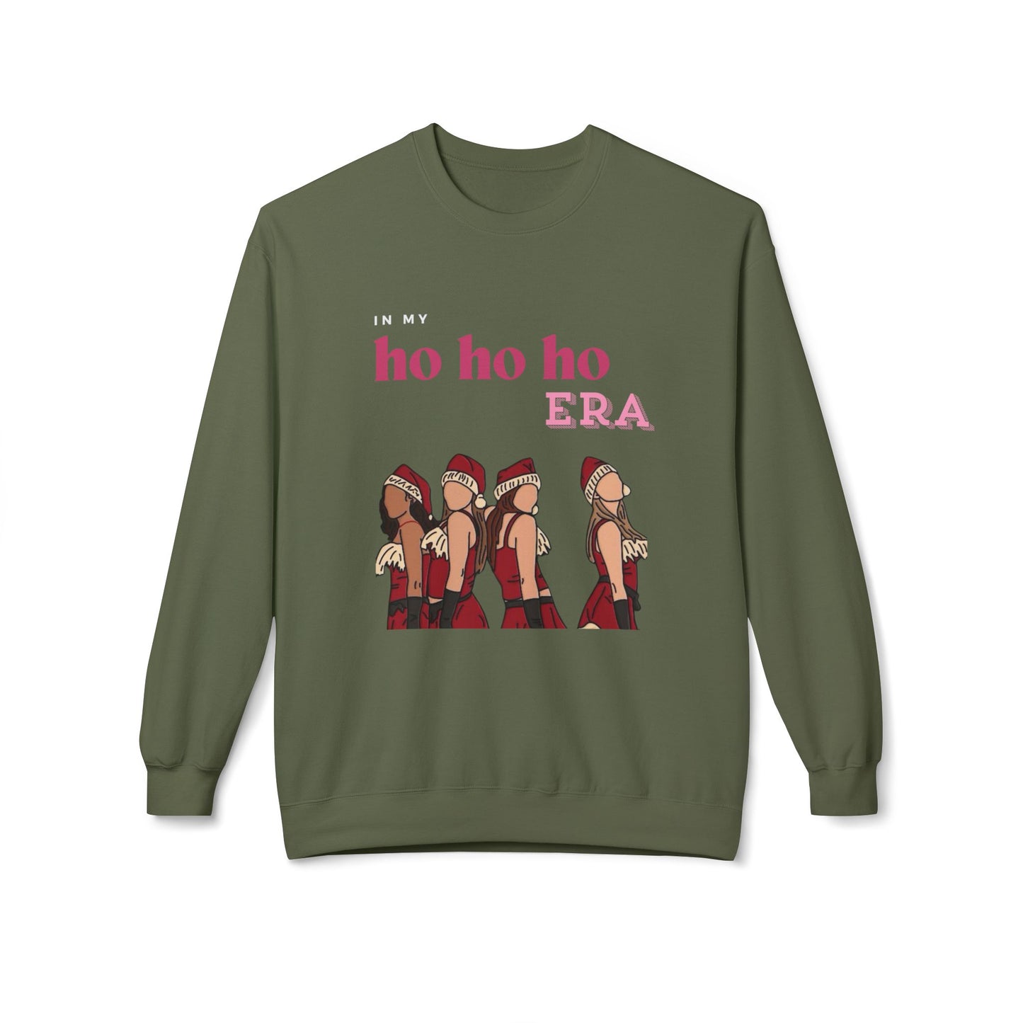 Friday Knights - In my ho ho ho era Fleece Crewneck Sweatshirt