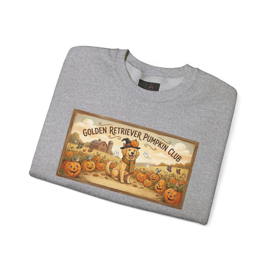 Friday Knights - Golden Retriever Pumpkin Club Sweatshirt