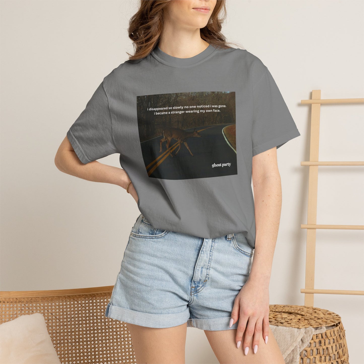 I disappeared slowly deer tee