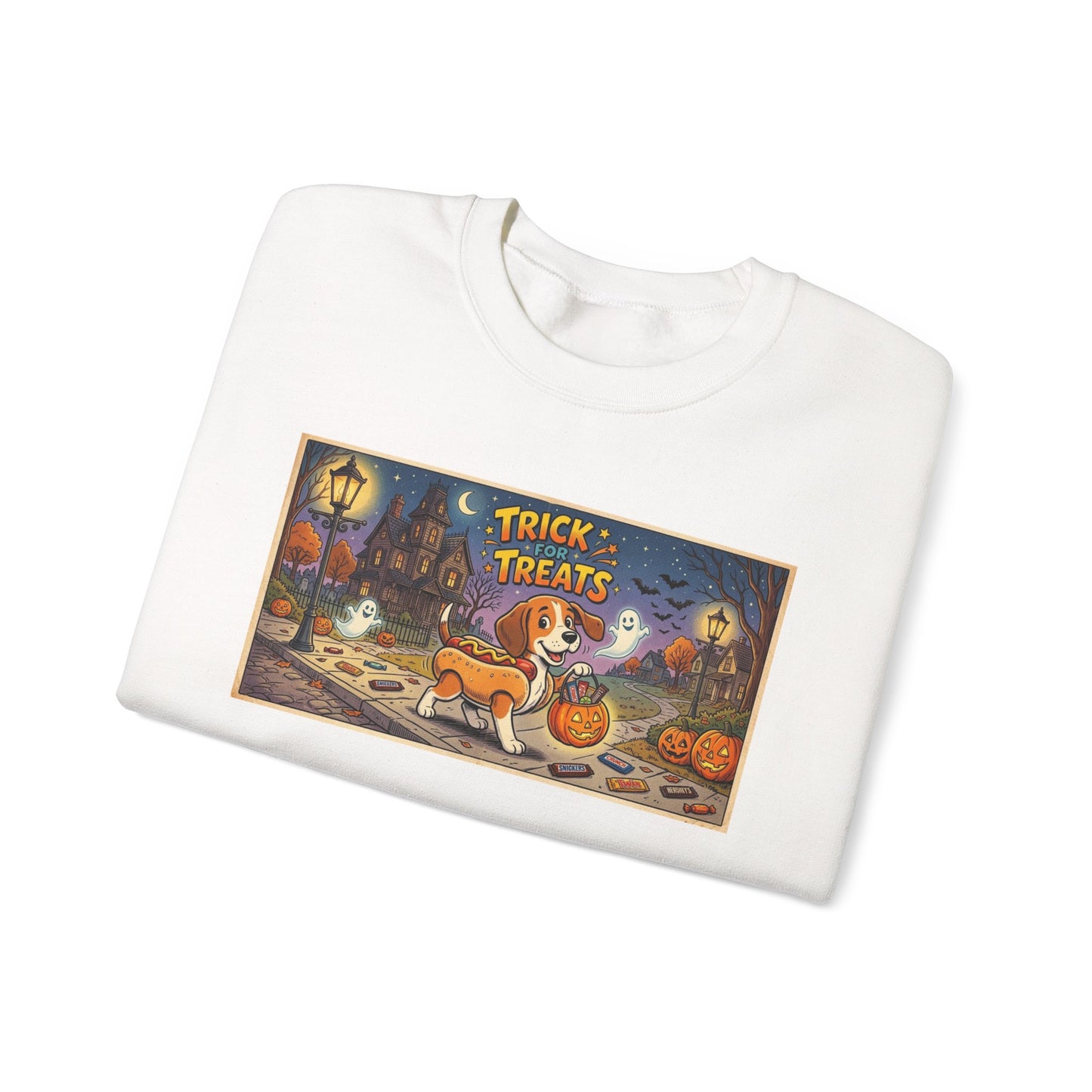 Friday Knights - Corgi 'Trick for Treats' Crewneck Sweatshirt