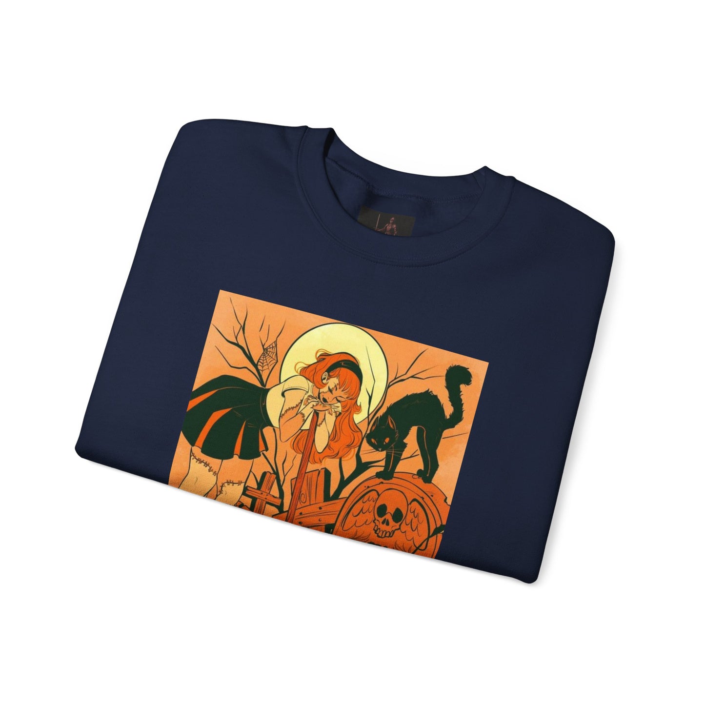 Friday Knights -Halloween Graveyard sweater