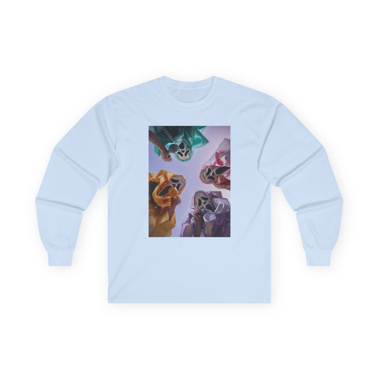 pastel ghost face