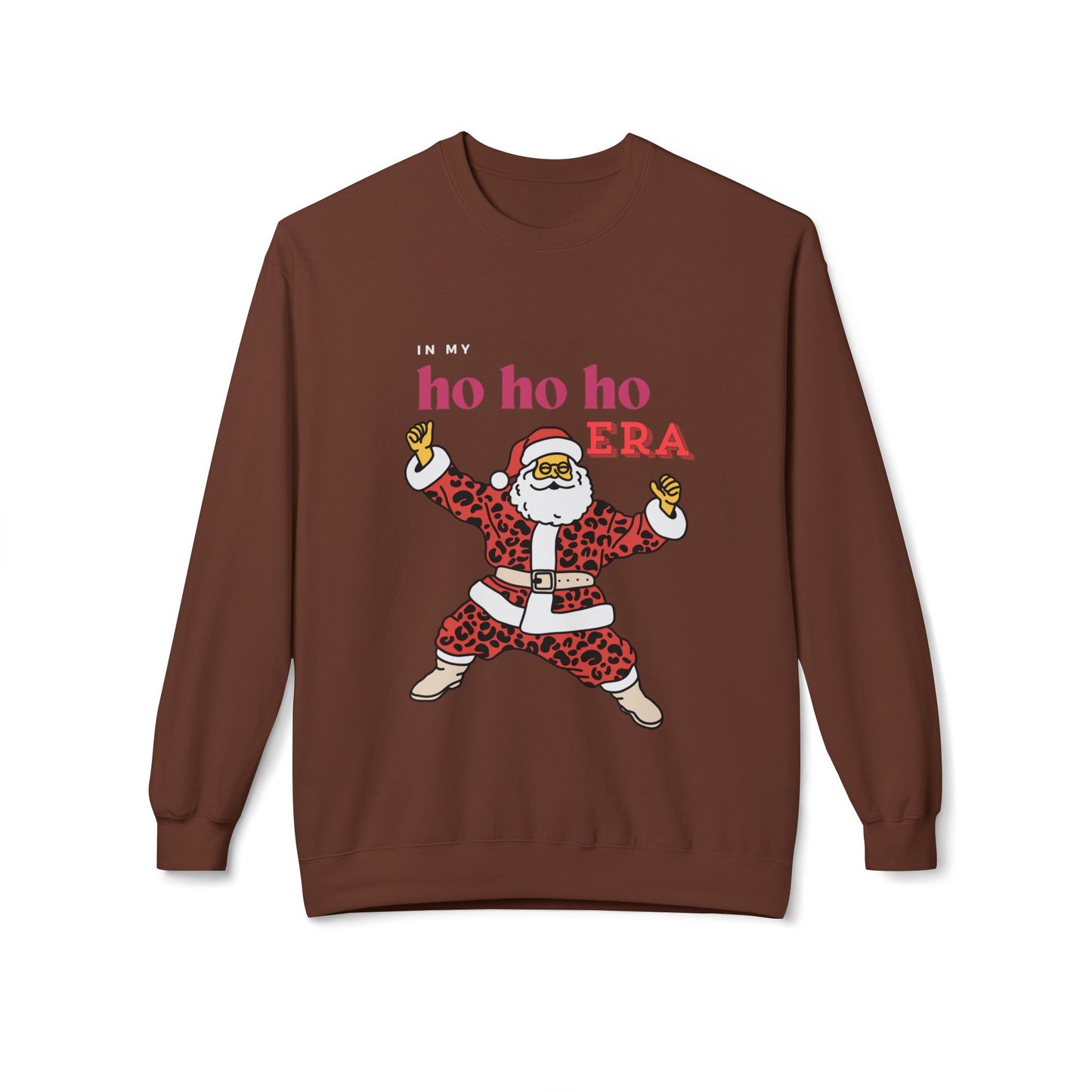 Friday Knights -  Santa in my ho ho ho era Fleece Crewneck Sweatshirt