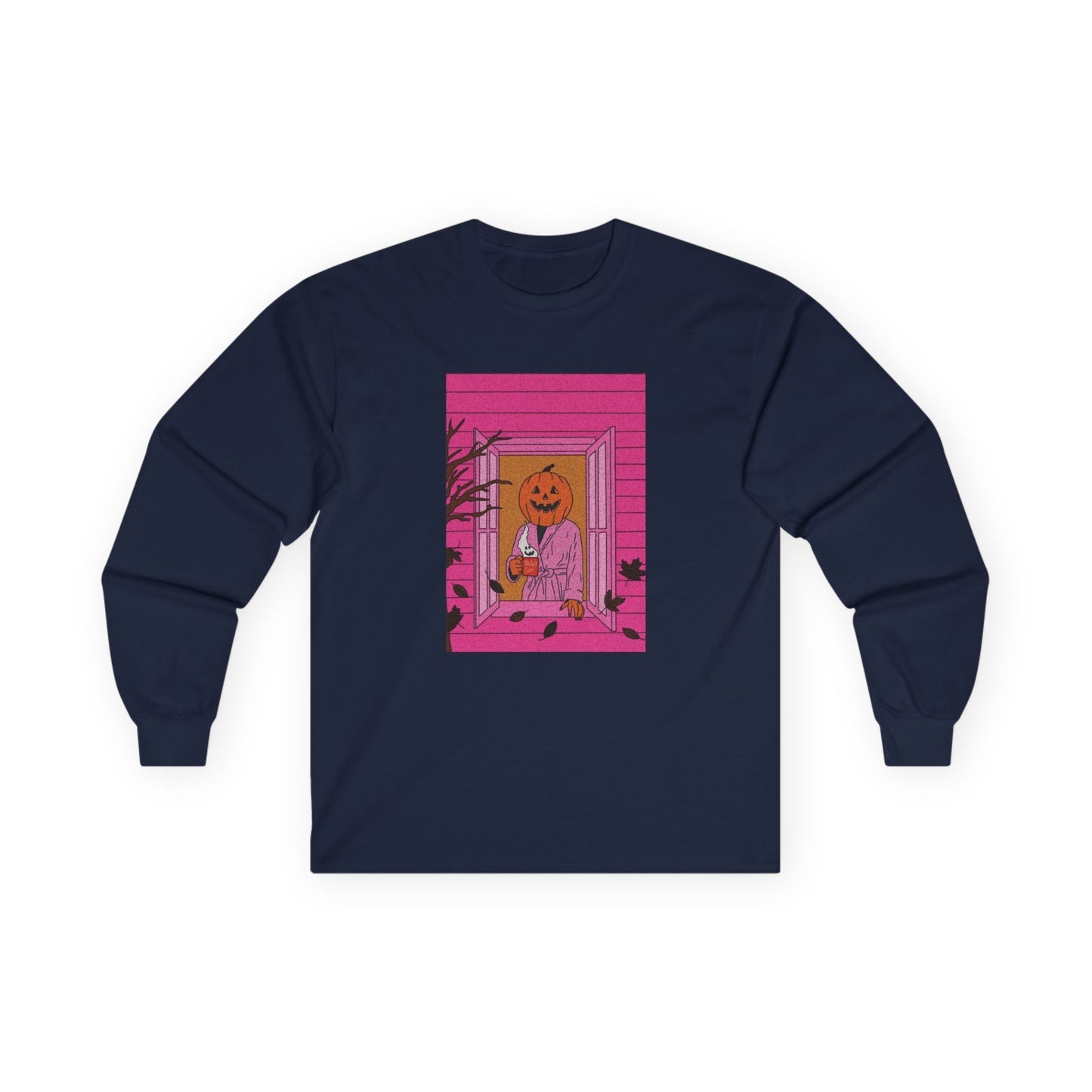 pink pumpkin sweater