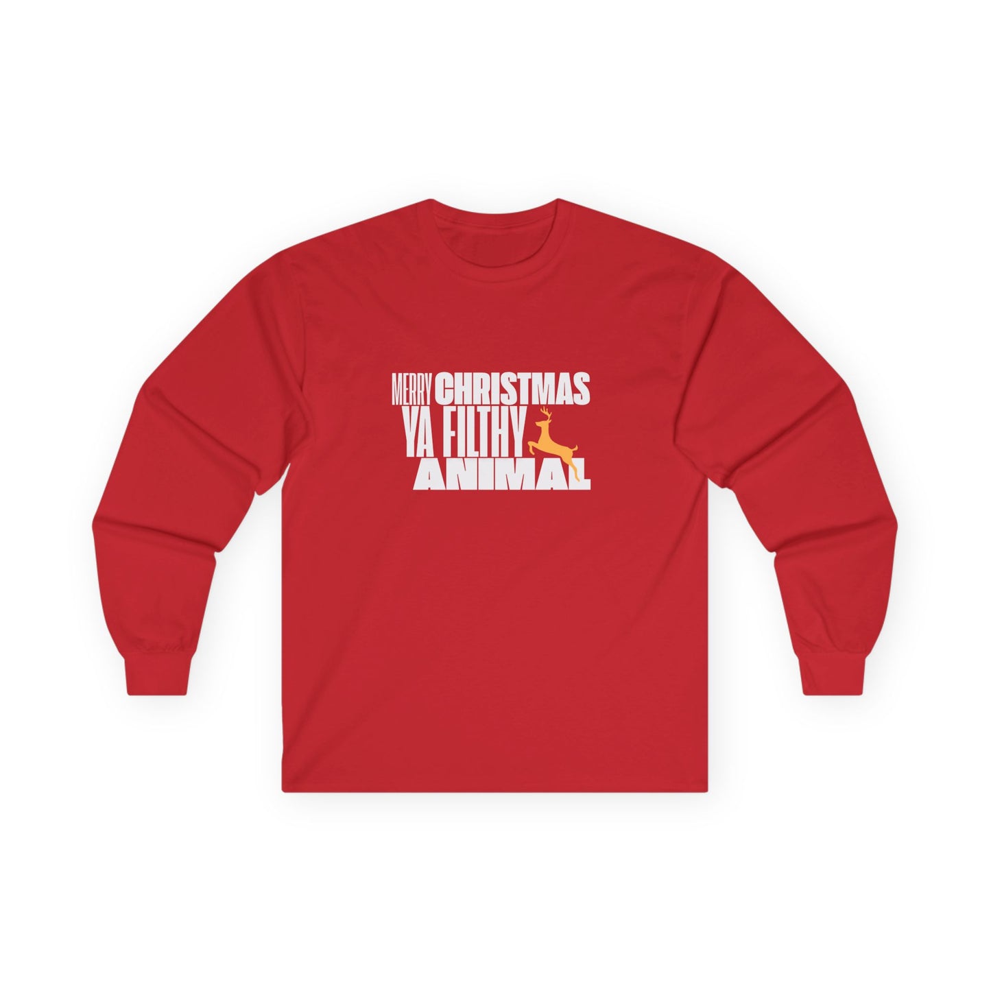 Friday Knights - 'Merry Christmas ya filthy animal' NONFLEECE sweater