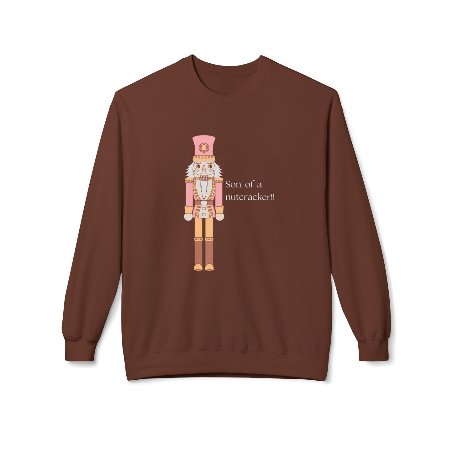 Friday Knights - Son of a nutcracker Fleece Crewneck Sweatshirt