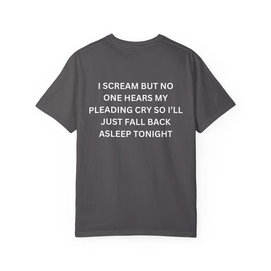 I scream but no on hears my cry