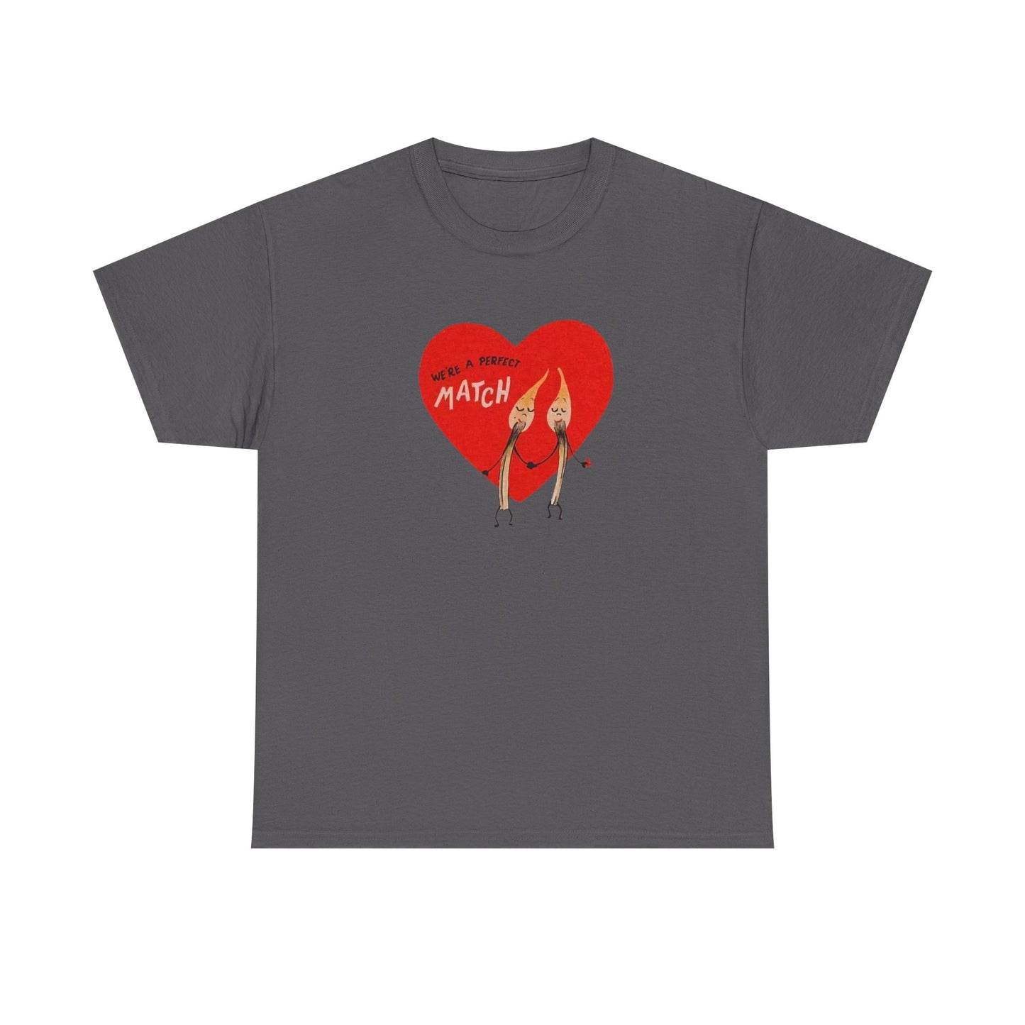 Friday Knights - vintage Valentine's perfect Match Tee