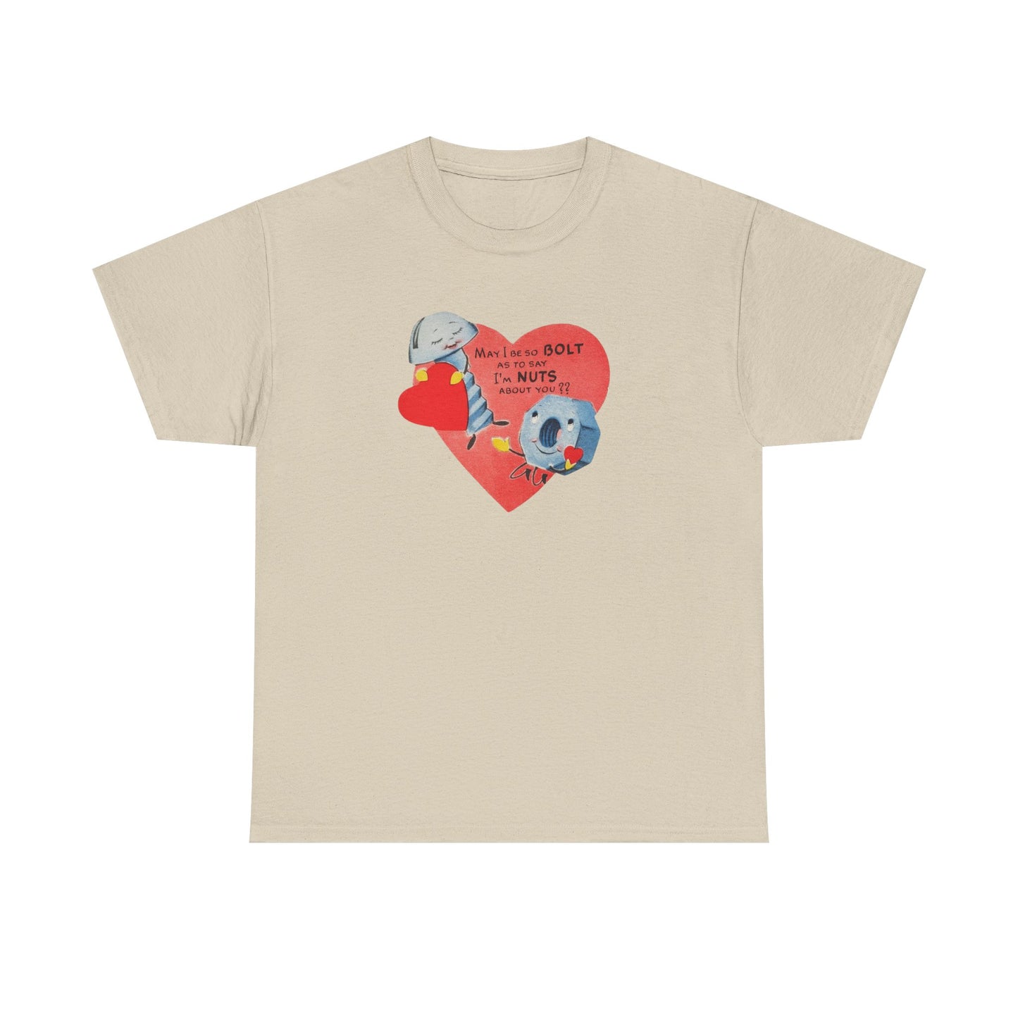 Friday Knights - Vintage Valentine Bolt and Nut tee