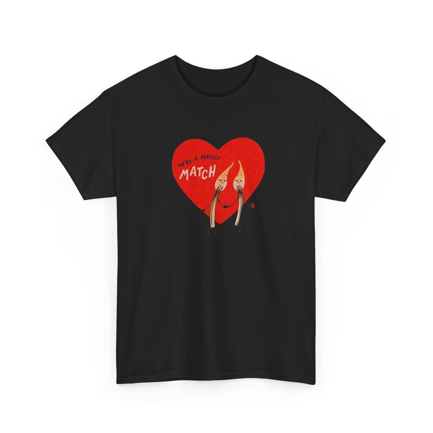 Friday Knights - vintage Valentine's perfect Match Tee
