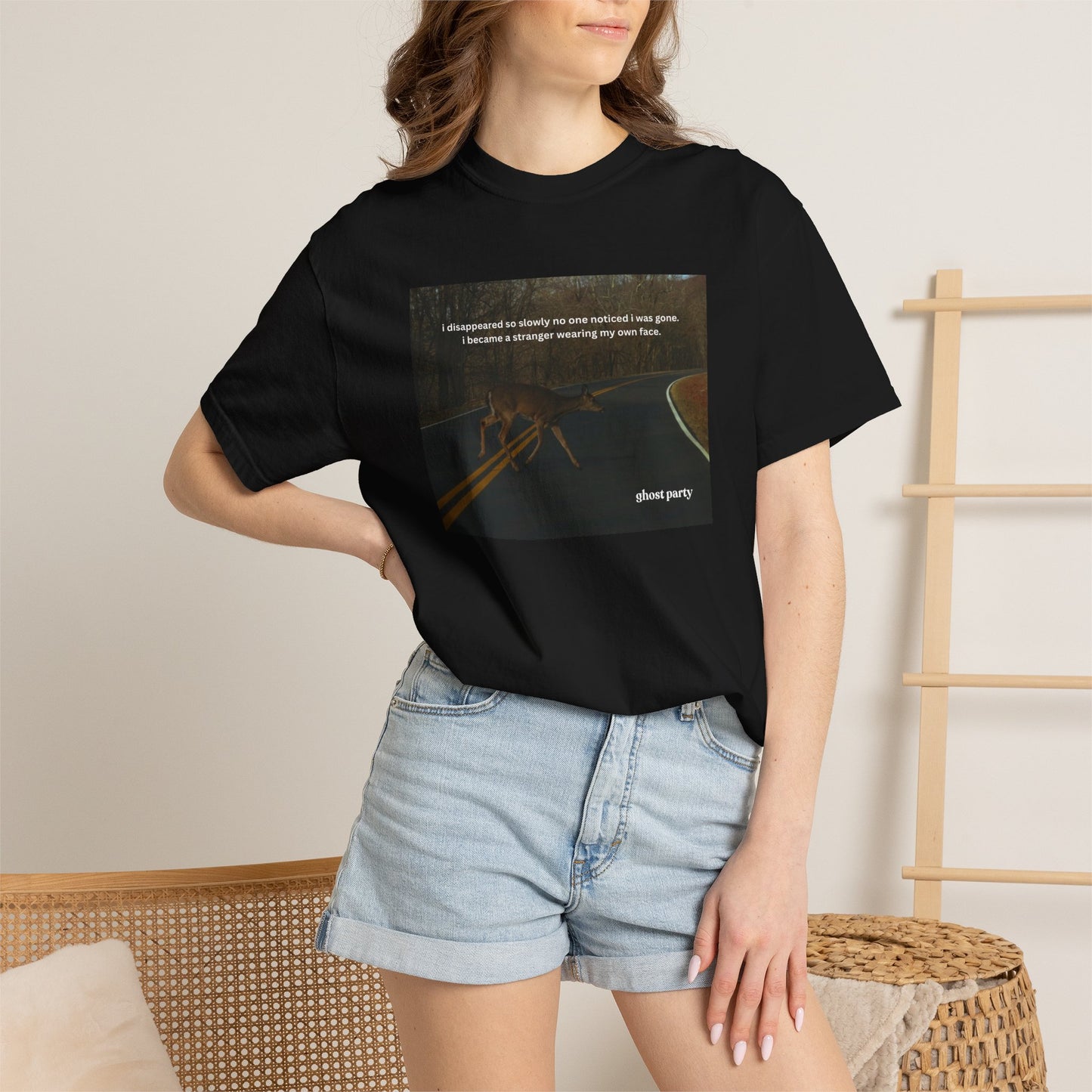 I disappeared slowly deer tee