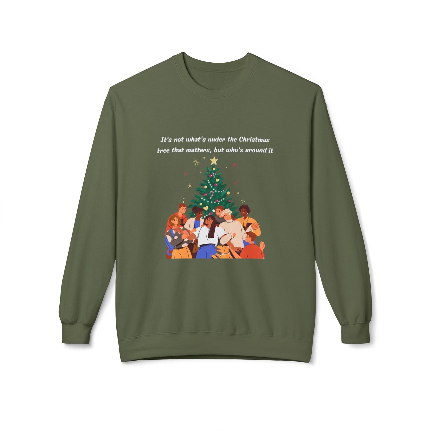Friday Knights - Holiday Family Christmas Tree Sweatshirt