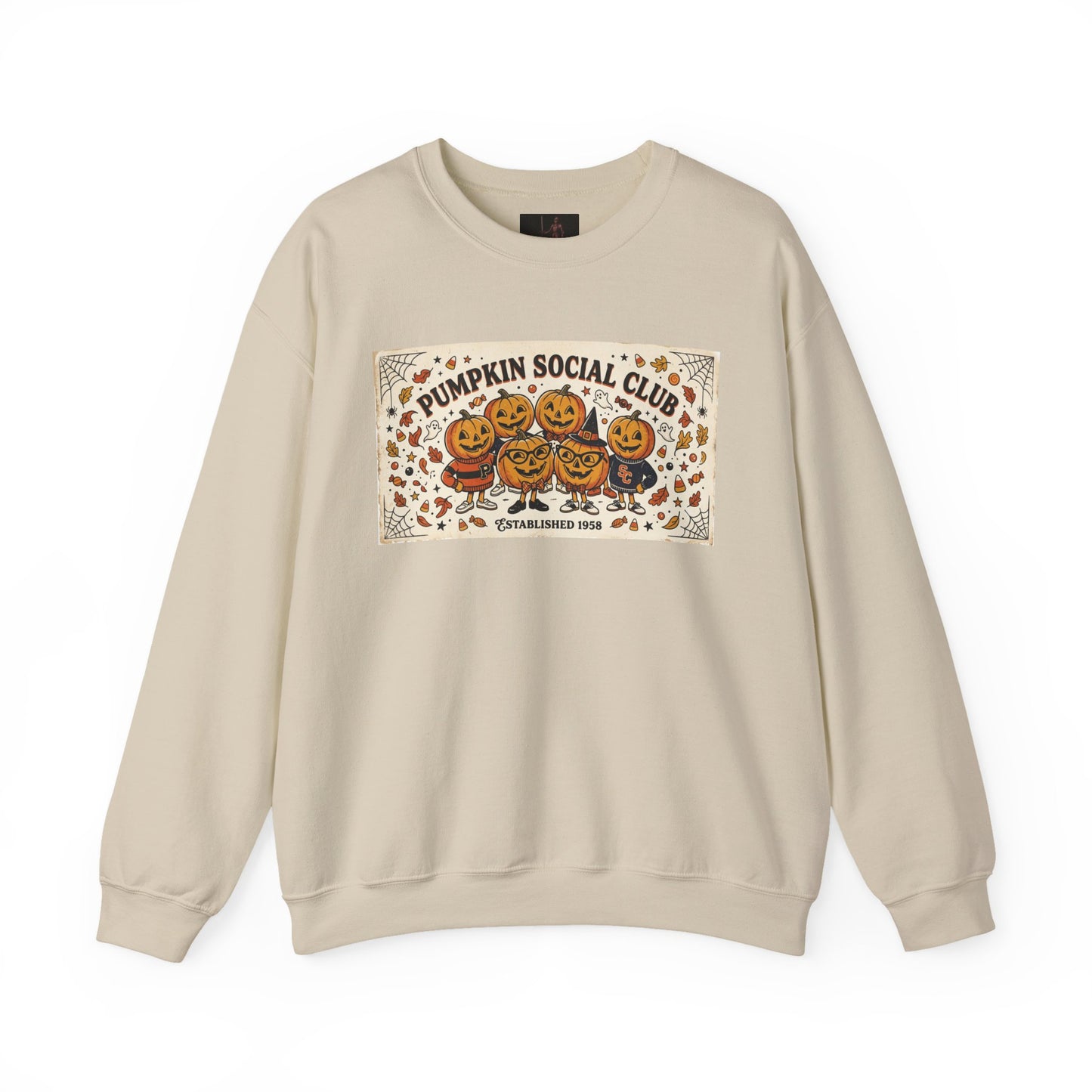 Friday Knights - Pumpkin Social Club Crewneck Sweatshirt