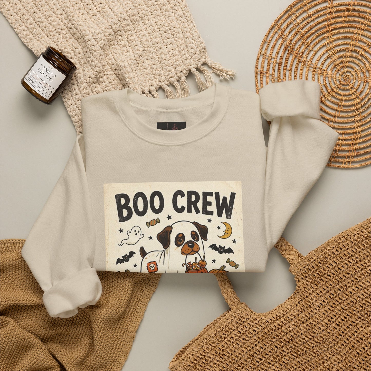 Friday Knights- Boo Crew Halloween Sweatshirt