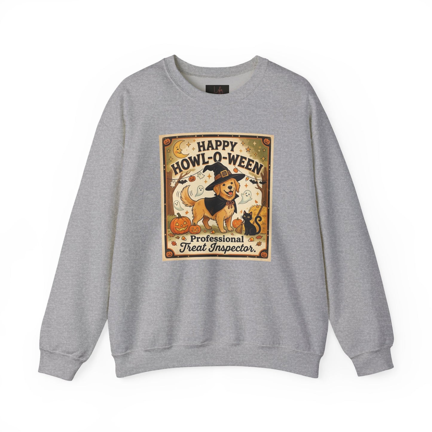 Friday Knights - "Happy Howl-O-Ween" Professional Treat Inspector Crewneck
