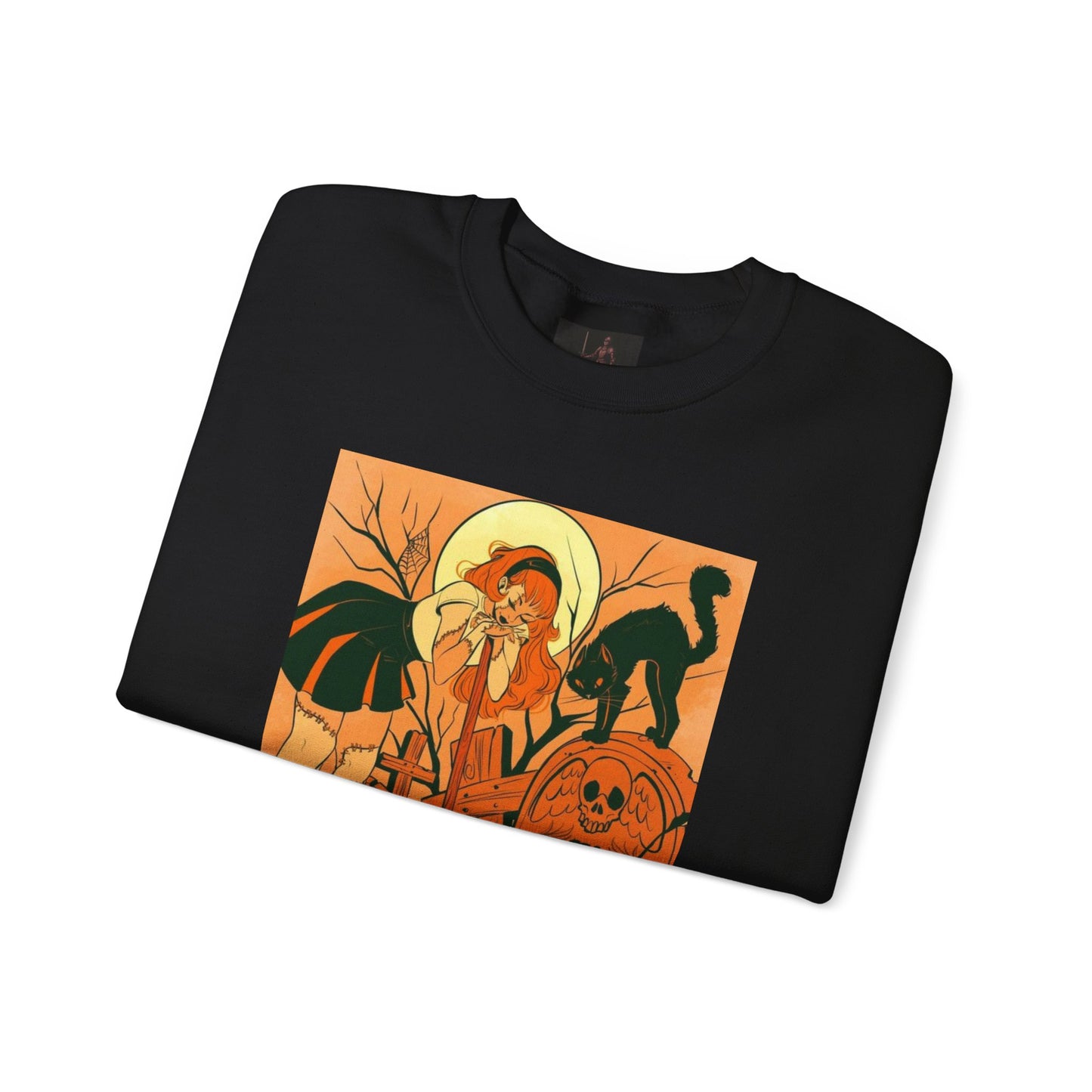 Friday Knights -Halloween Graveyard sweater