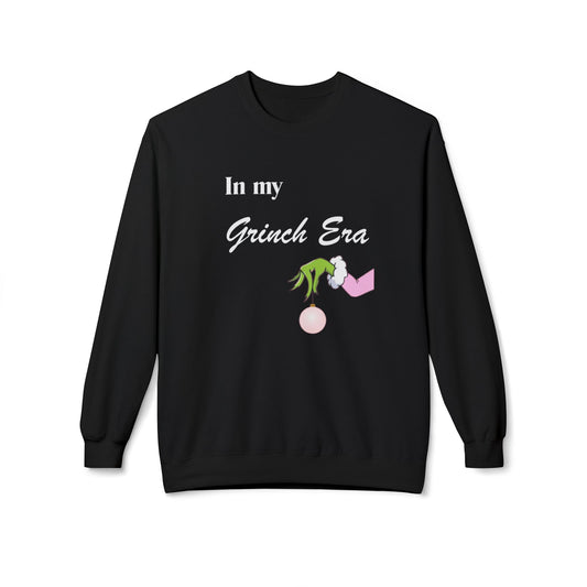 Friday Knights -  in my Grinch Era Crewneck fleece Sweatshirt