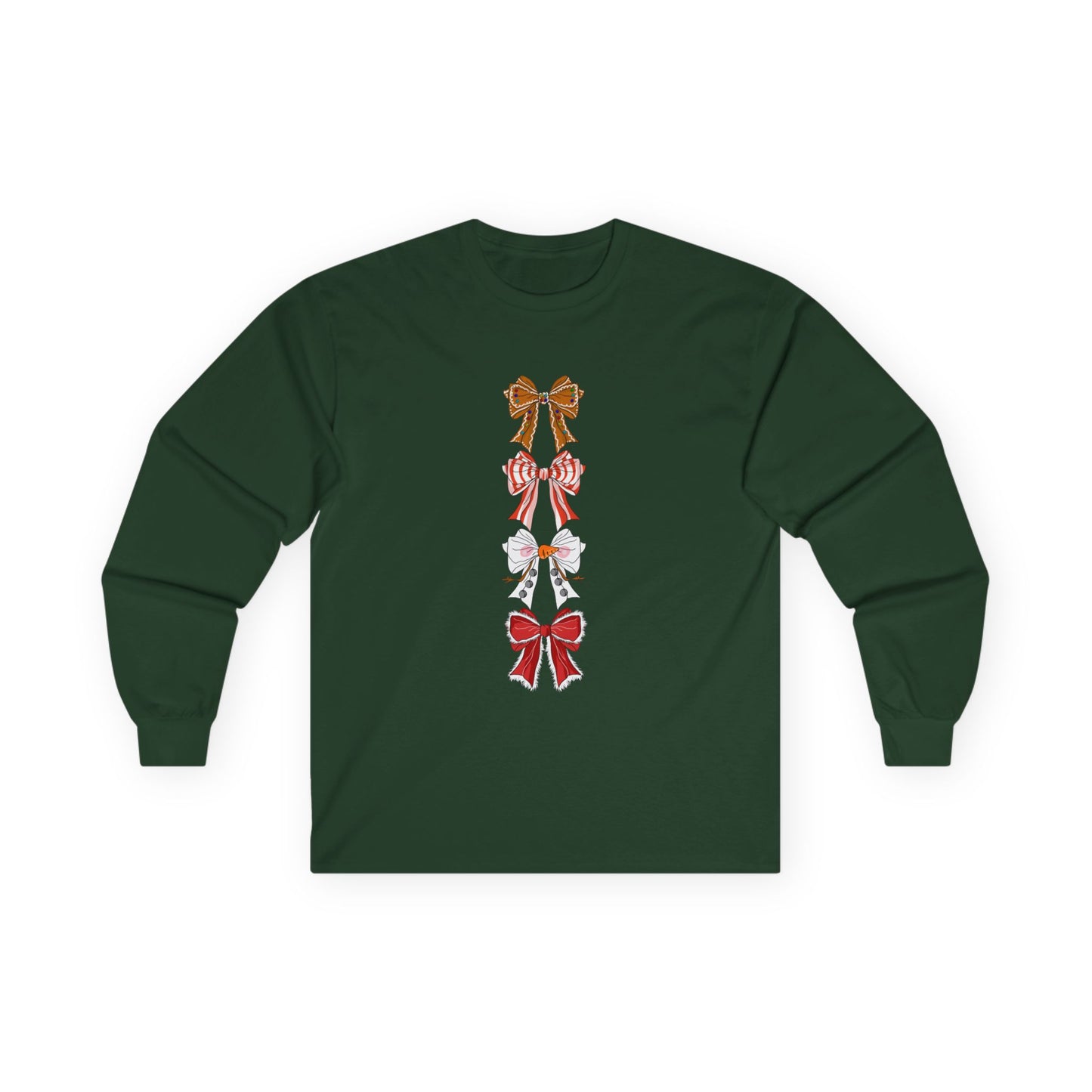 Friday Knights - Festive Bows NONFLEECE sweater