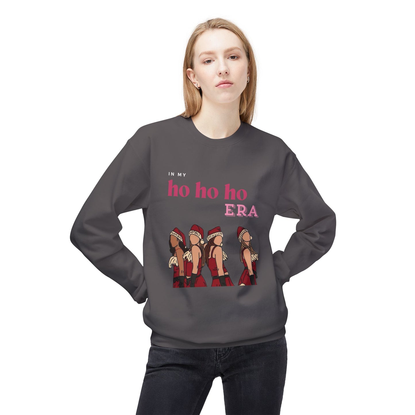 Friday Knights - In my ho ho ho era Fleece Crewneck Sweatshirt