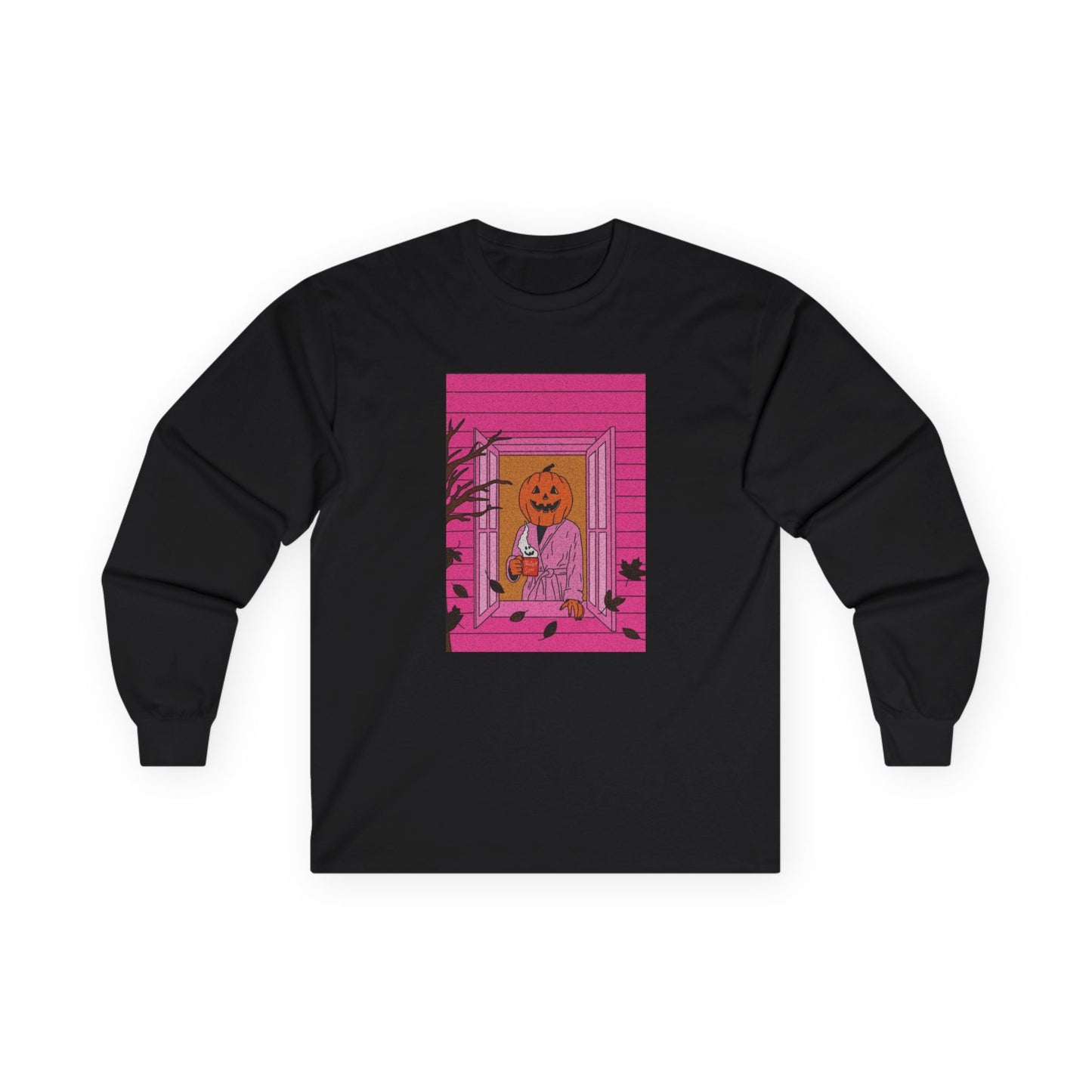 pink pumpkin sweater