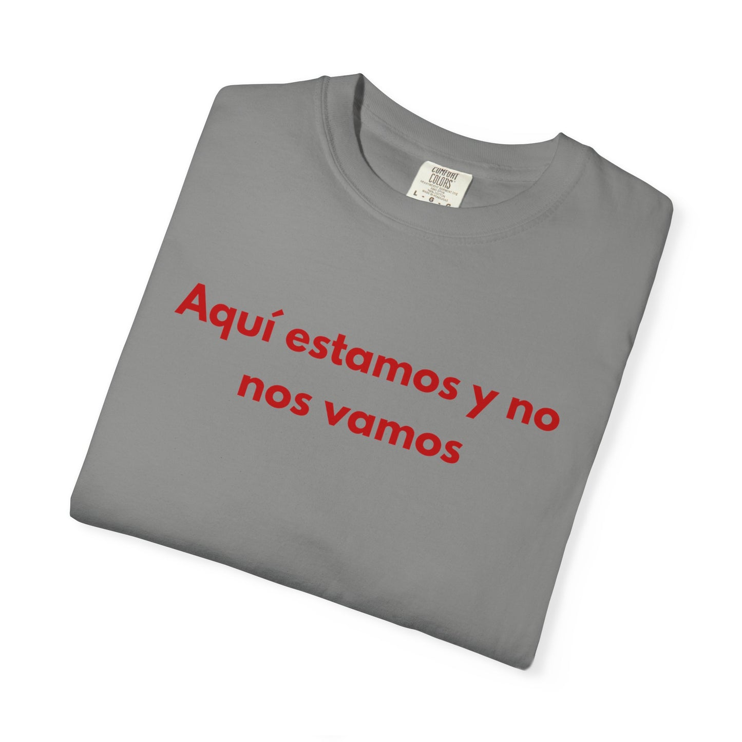 Aqui estamos y no nos vamos
