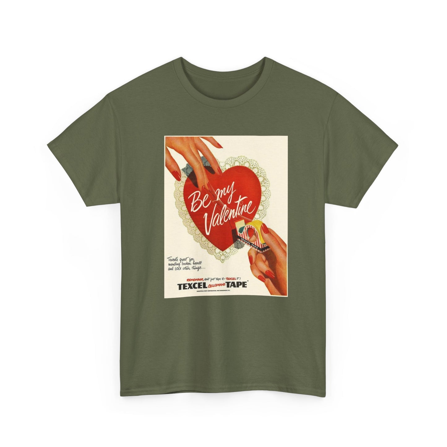Friday Knights - tape vintage valentines day tee