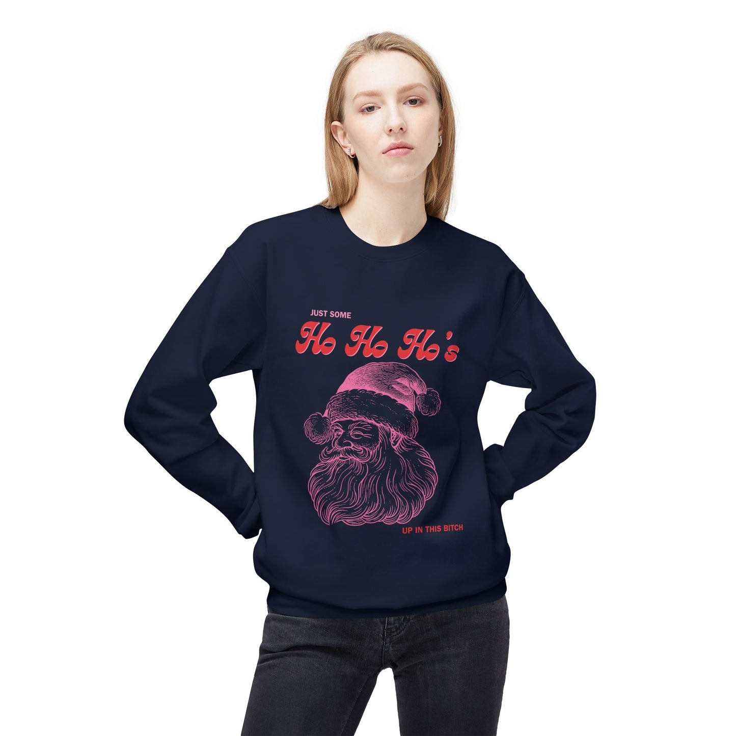 Friday Knights - bunch of ho ho ho ho up in this b*tch sweater