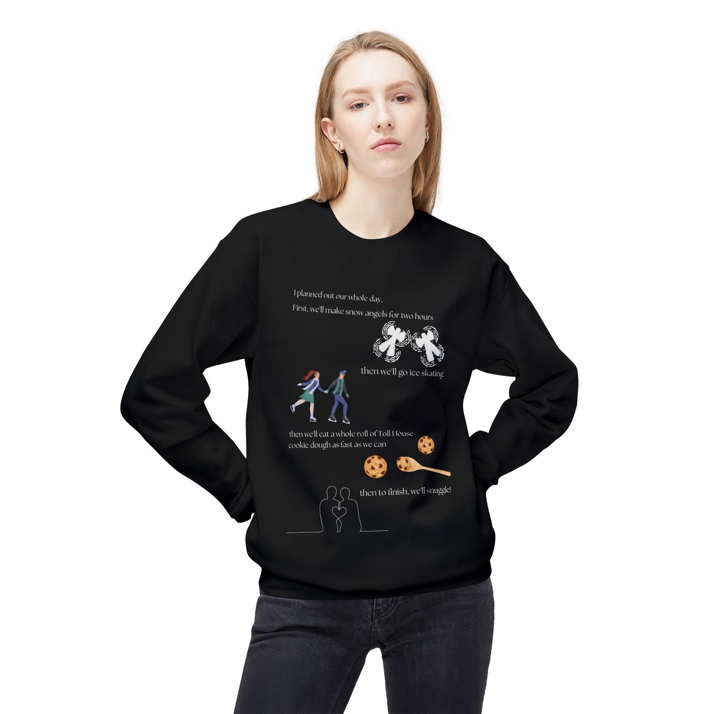 Friday Knights - Our day planned Elf sweater
