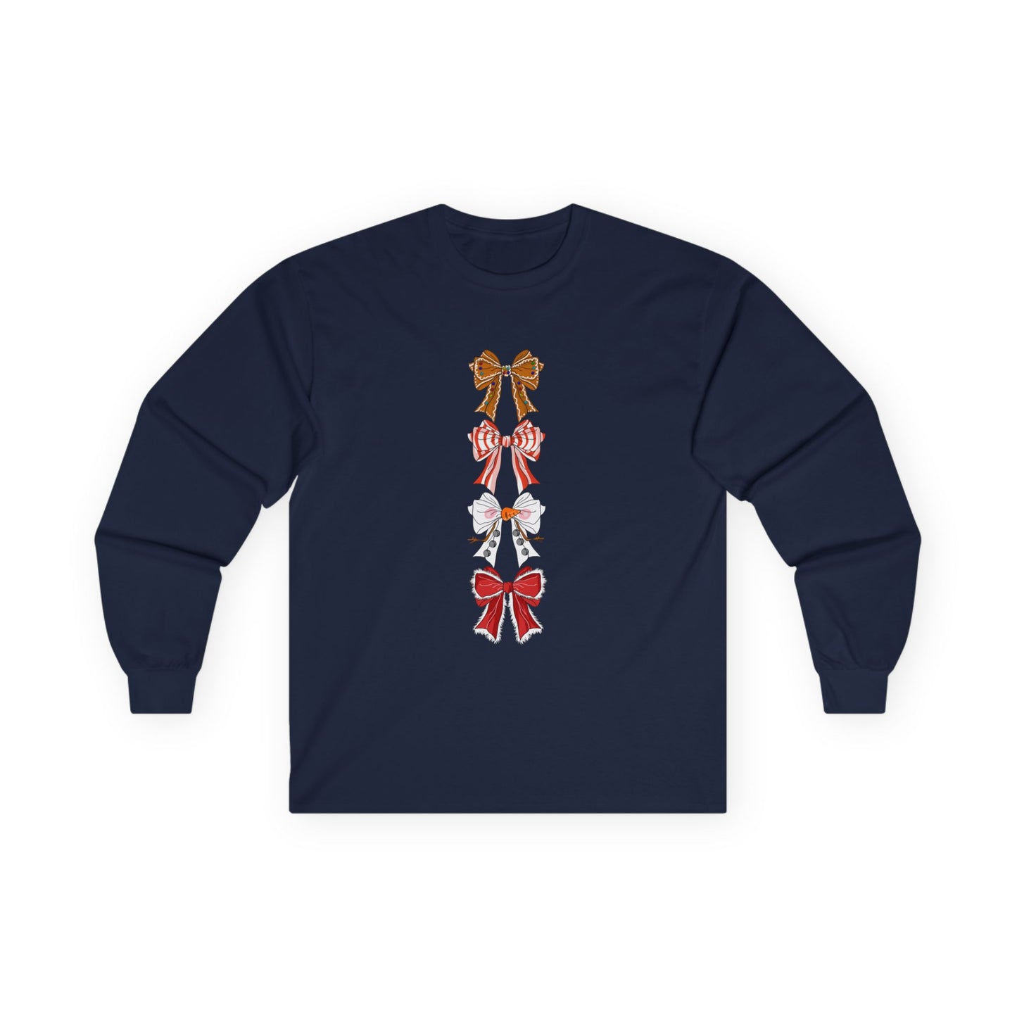 Friday Knights - Festive Bows NONFLEECE sweater