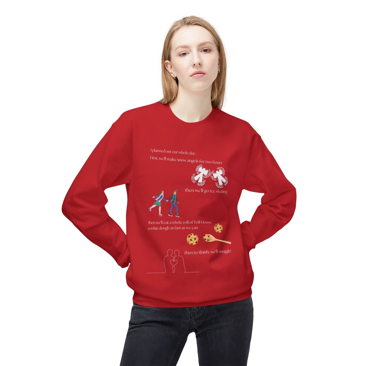 Friday Knights - Our day planned Elf sweater