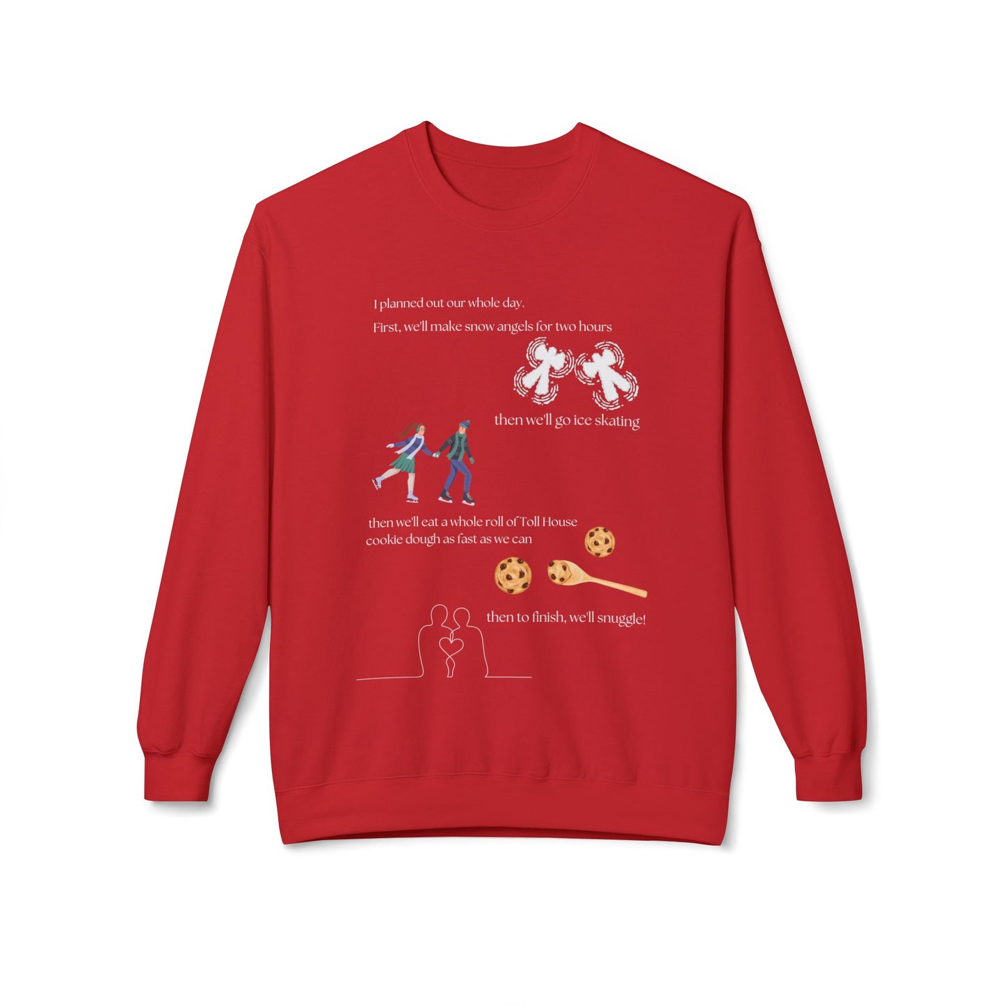 Friday Knights - Our day planned Elf sweater