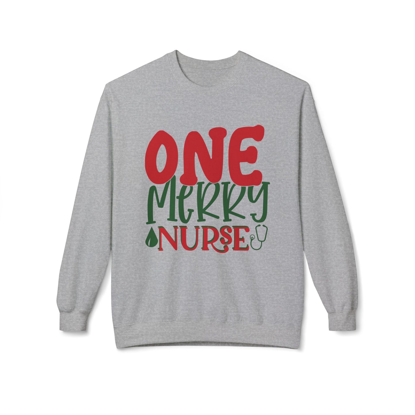 Friday Knights - One Merry Nurse FLEECE Sweatshirt