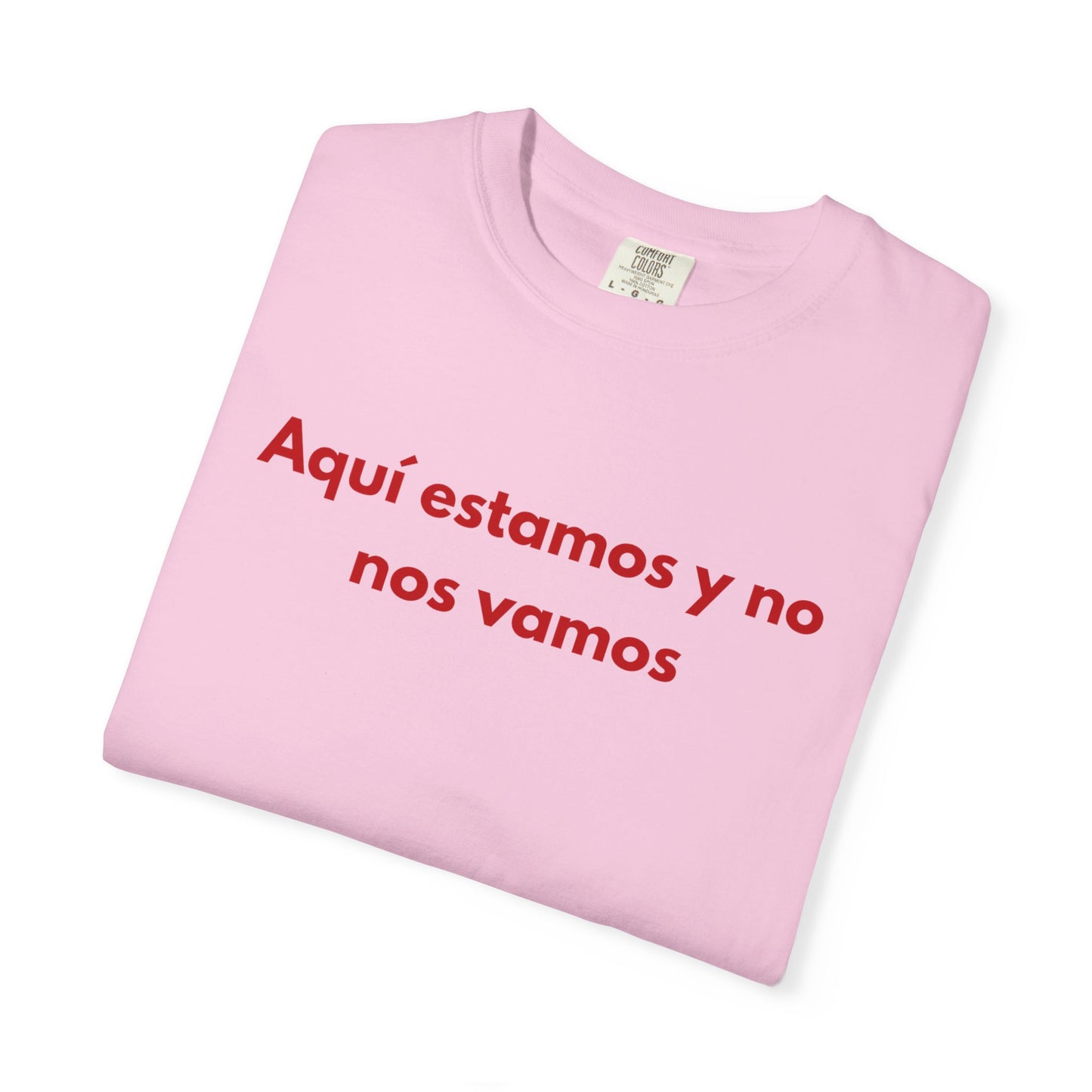 Aqui estamos y no nos vamos