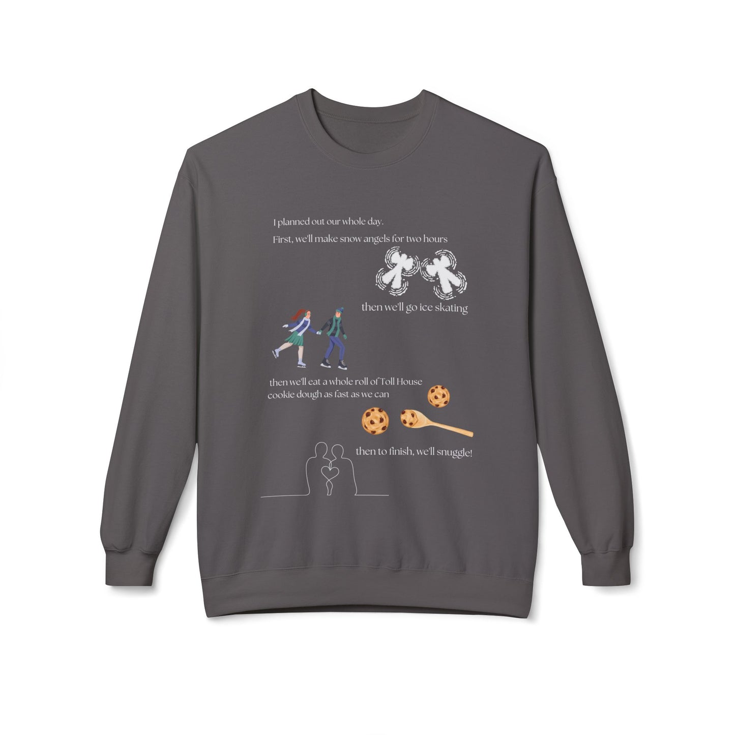 Friday Knights - Our day planned Elf sweater