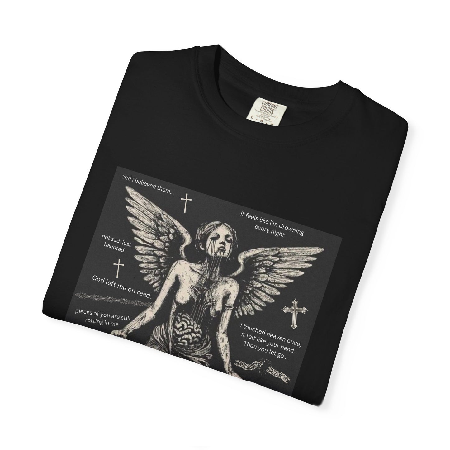 drowning angel tee