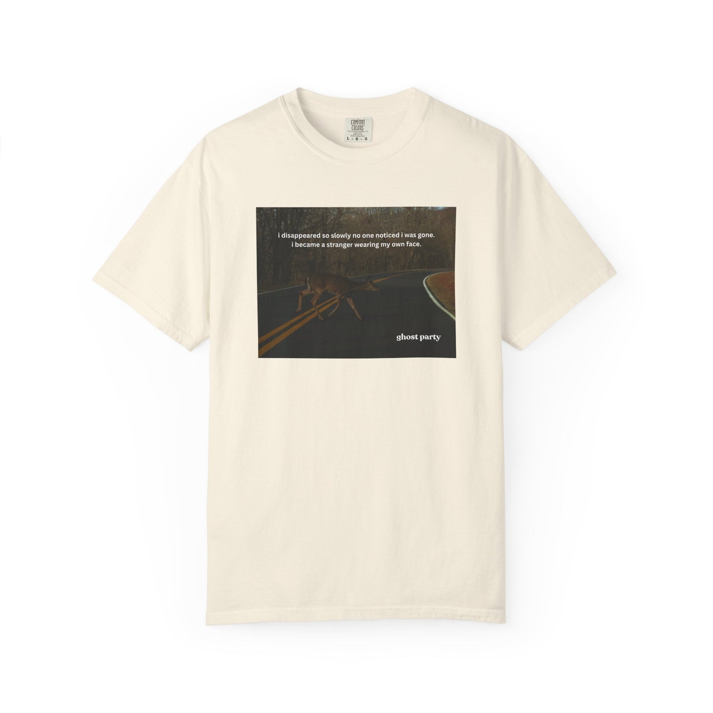 I disappeared slowly deer tee