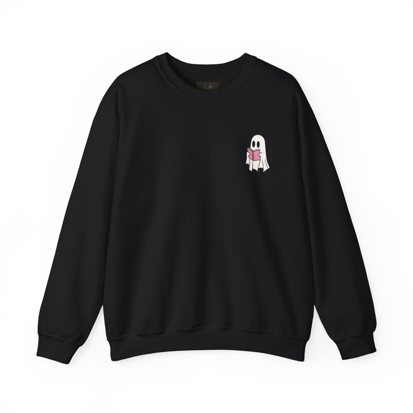 Friday Knights - Ghost Reading Crewneck Sweatshirt