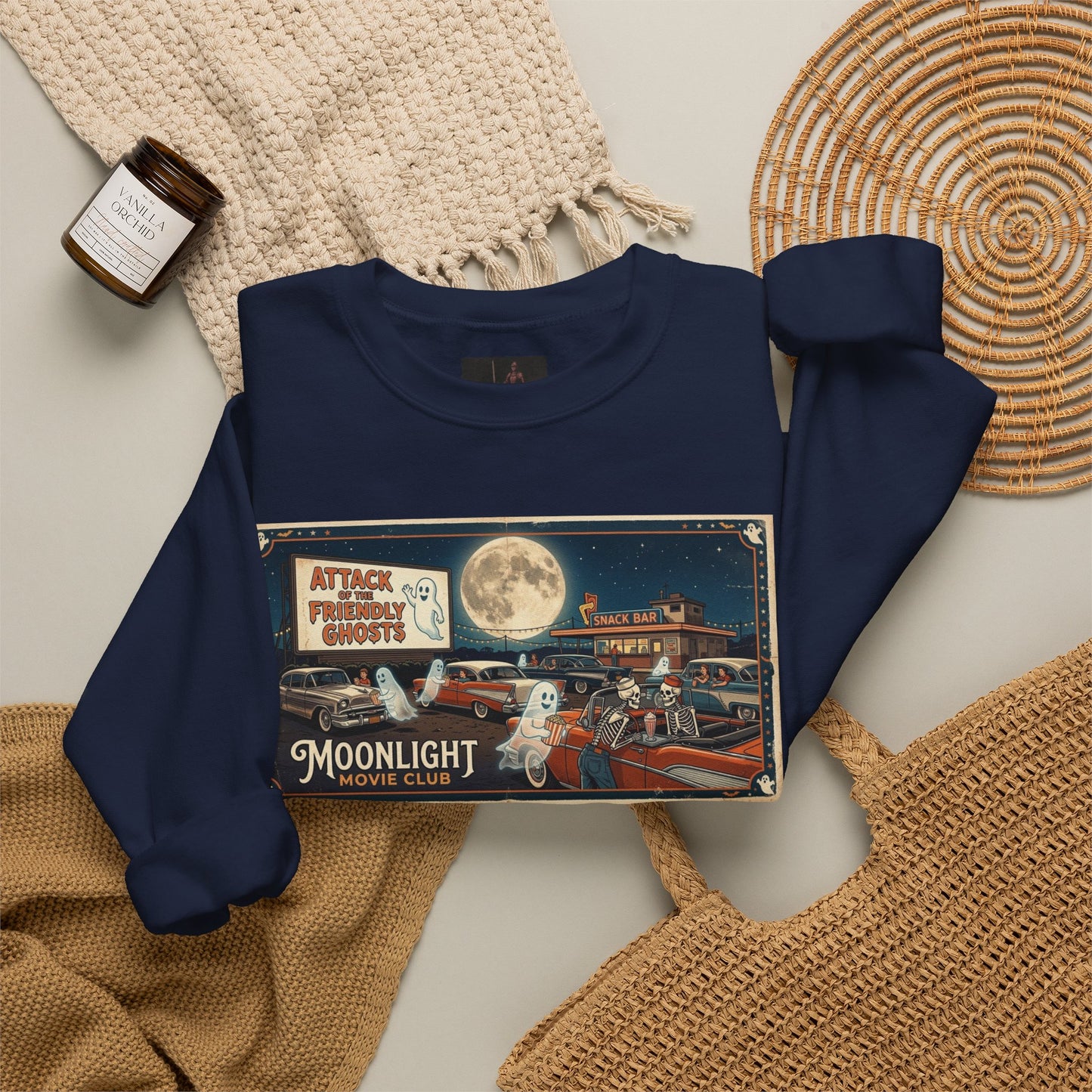 Friday Knights - Moonlight Drive Crewneck Sweatshirt