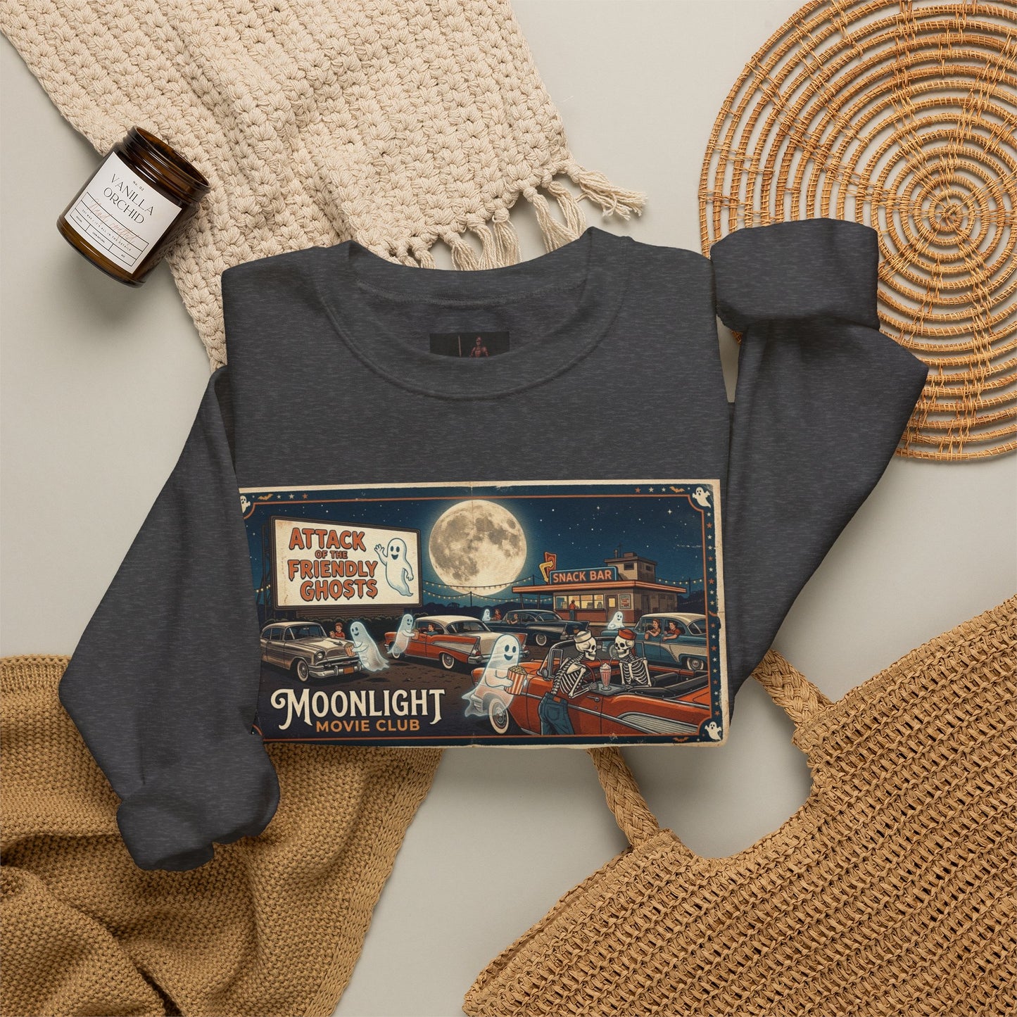 Friday Knights - Moonlight Drive Crewneck Sweatshirt
