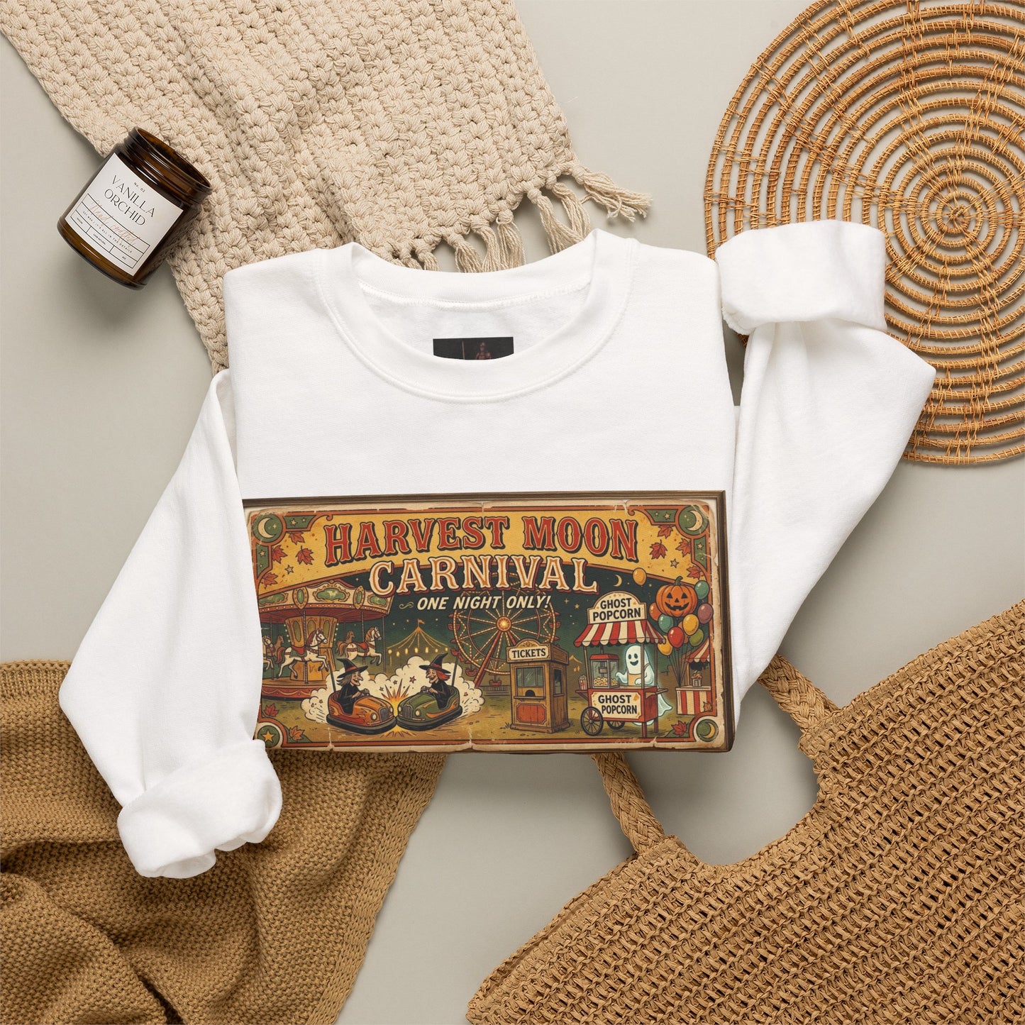 Friday Knights - Harvest Moon Carnival Crewneck Sweatshirt