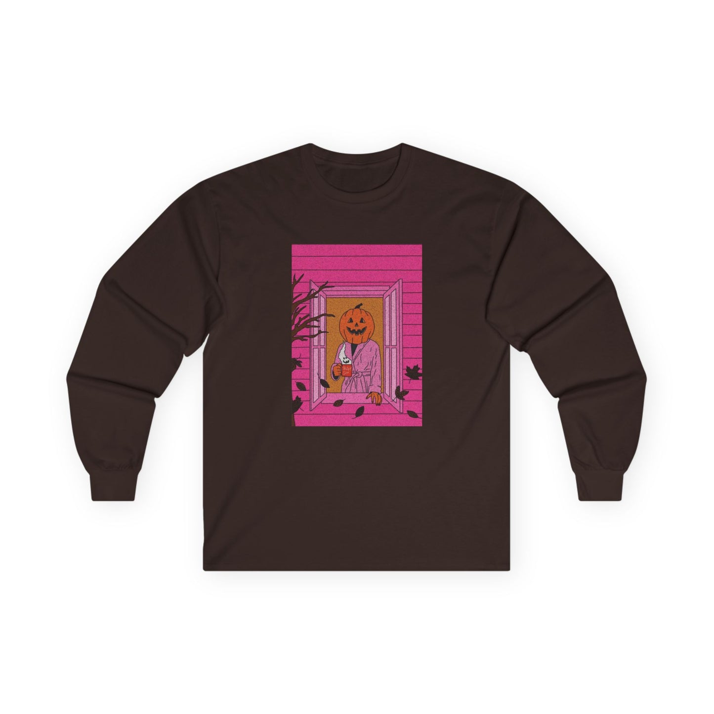 pink pumpkin sweater