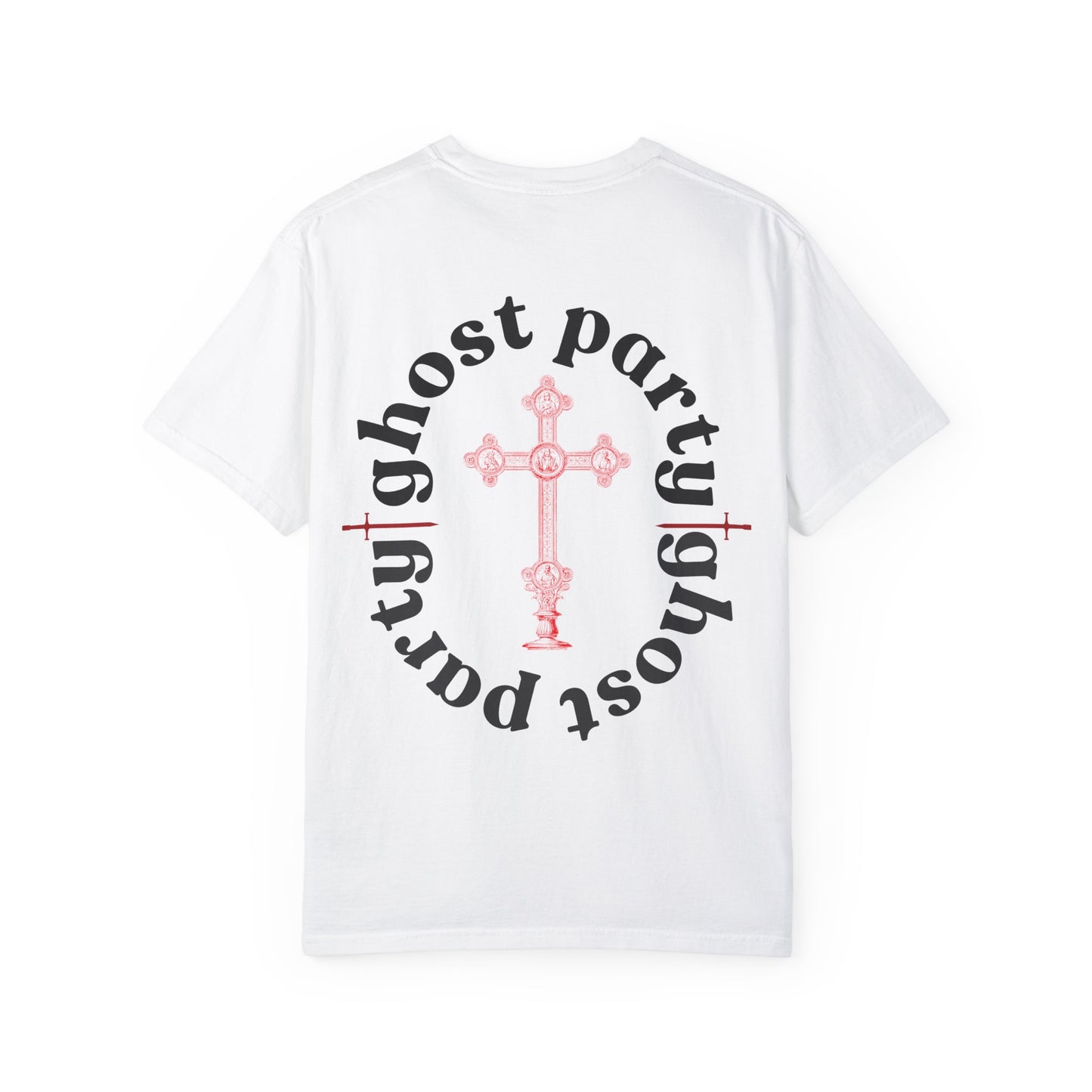 Ghost Party Red Cross Back
