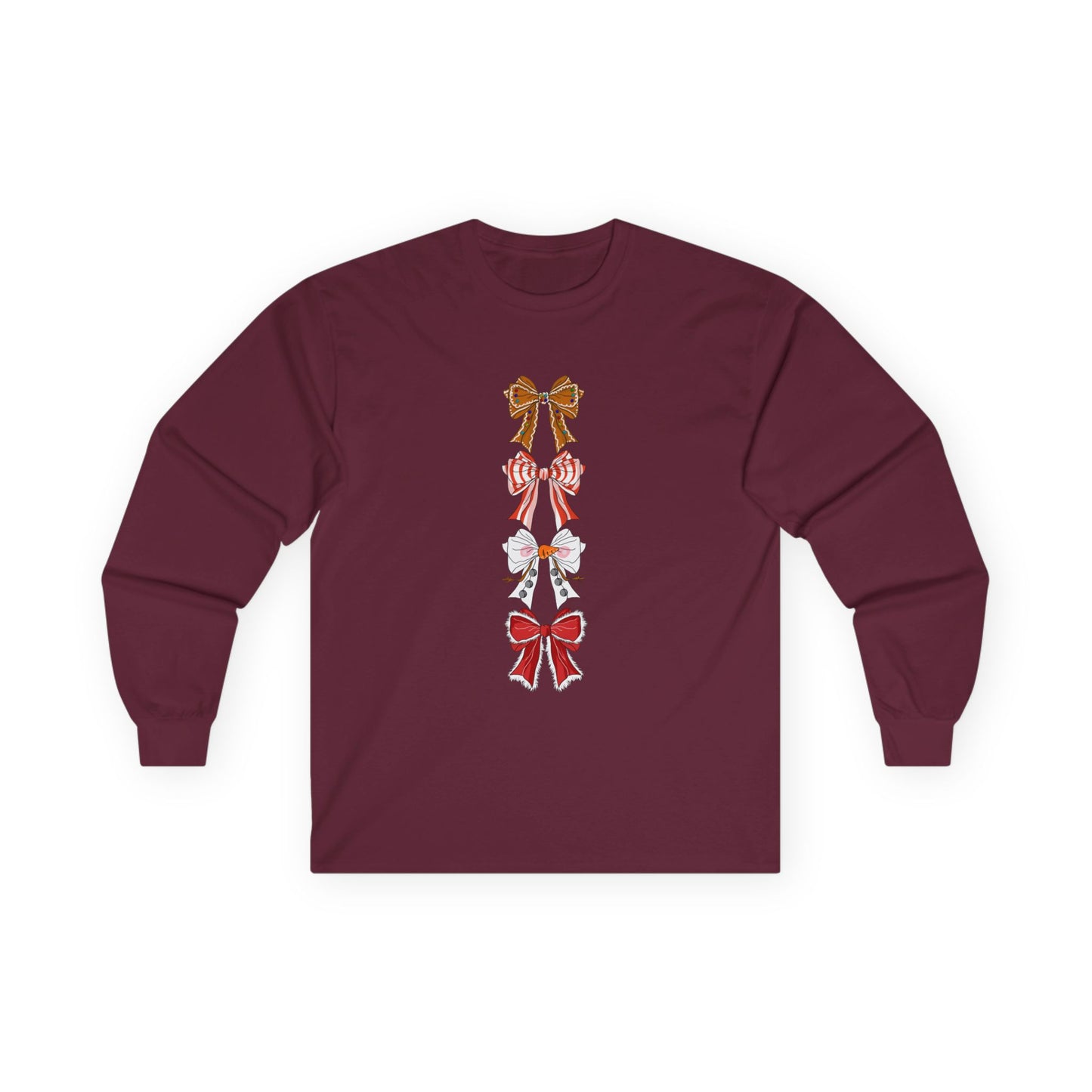 Friday Knights - Festive Bows NONFLEECE sweater