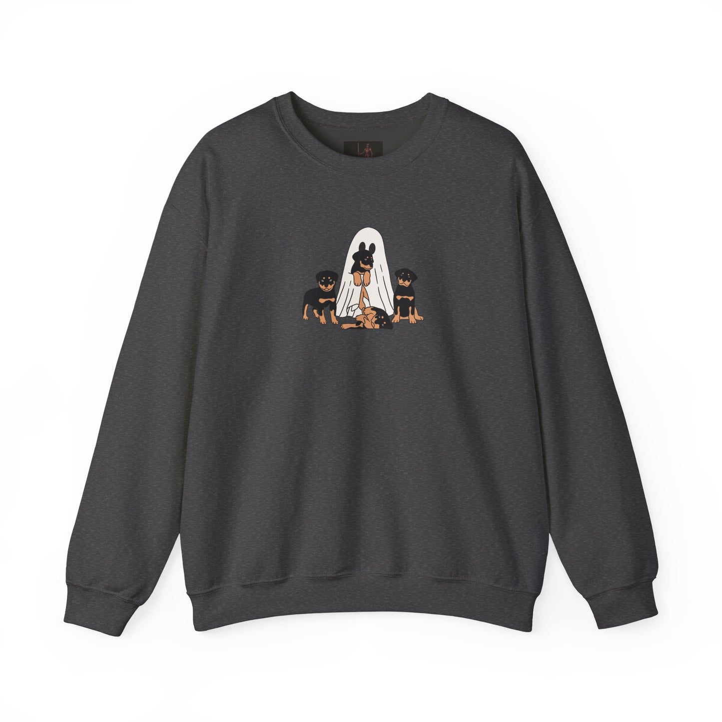 Friday Knights - Rottie ghost Crewneck Sweatshirt