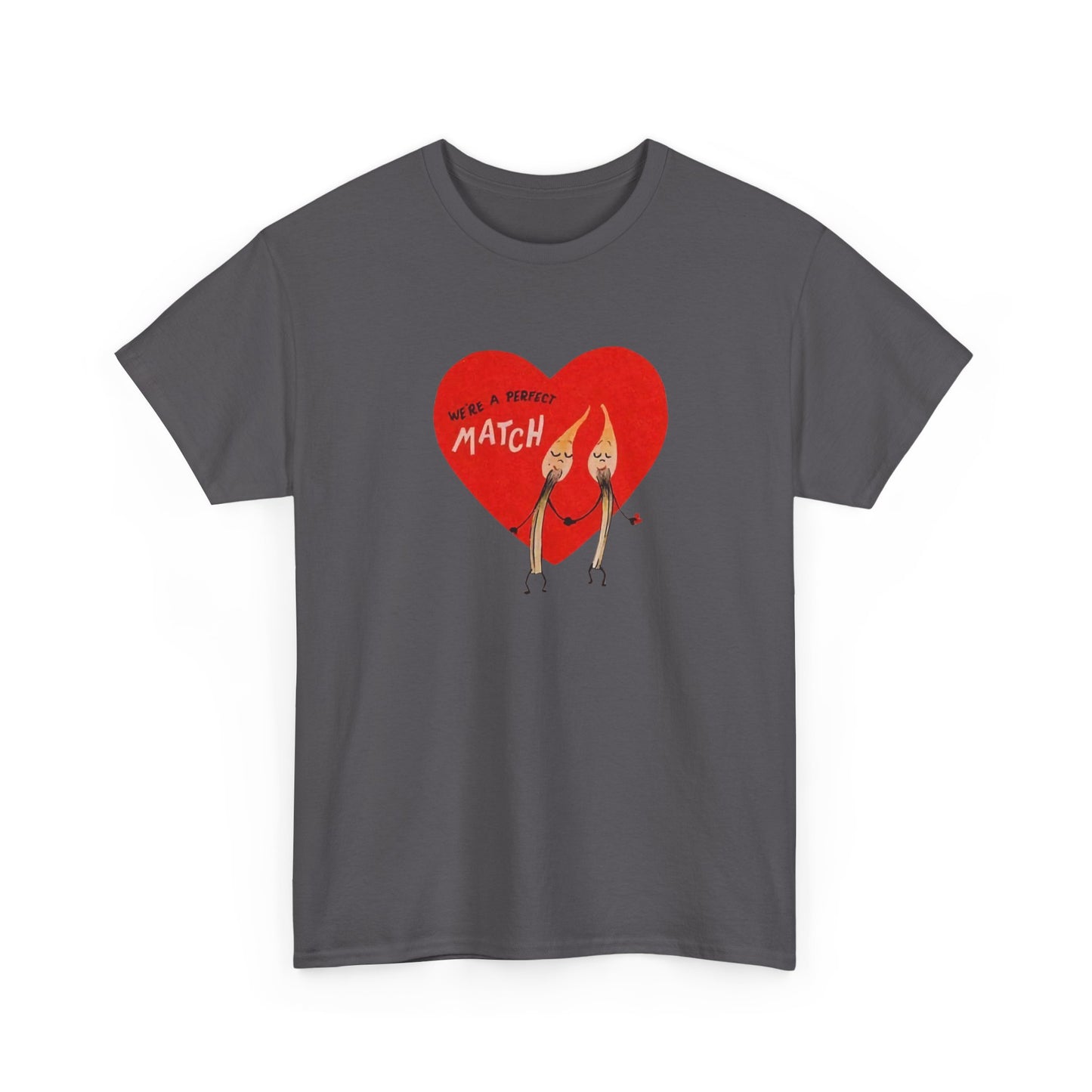 Friday Knights - vintage Valentine's perfect Match Tee