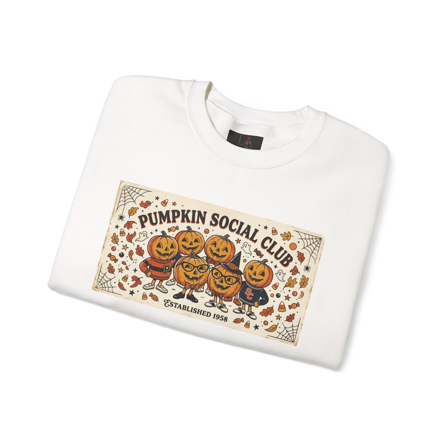 Friday Knights - Pumpkin Social Club Crewneck Sweatshirt