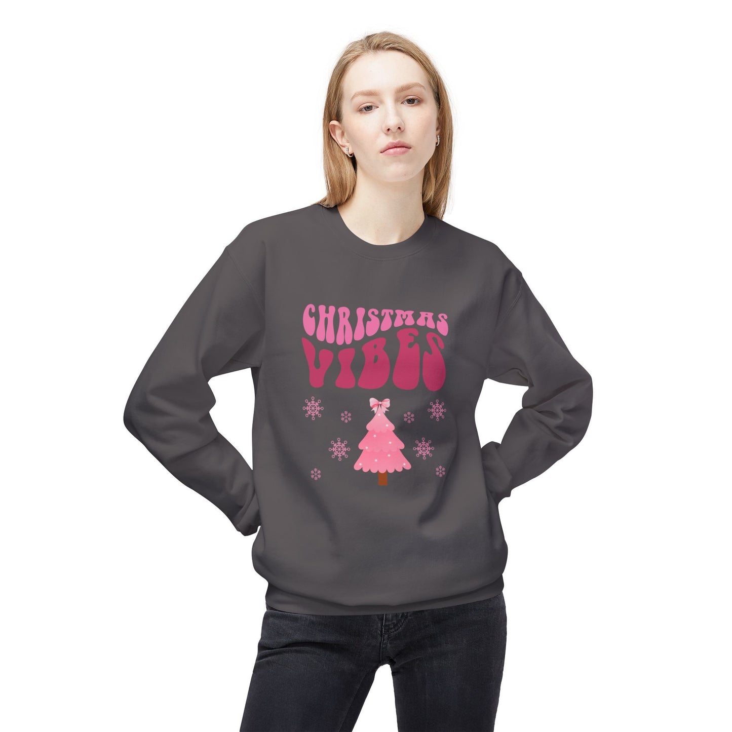 Friday Knights - Christmas Vibes fleece Sweatshirt